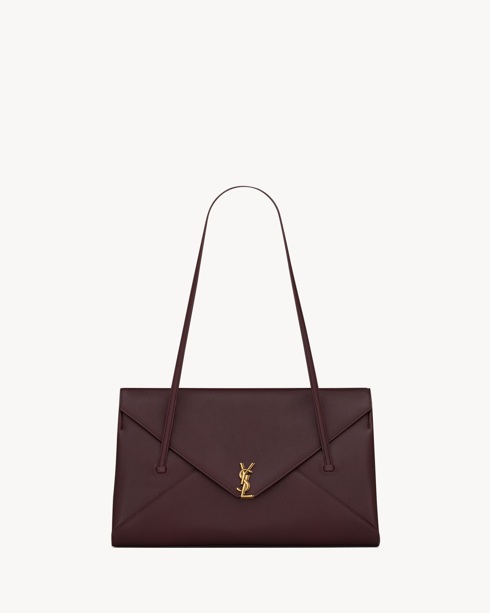 SIMONE中号柔软皮革手袋