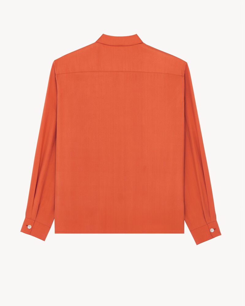 桑蚕丝软绸睡衣式上衣