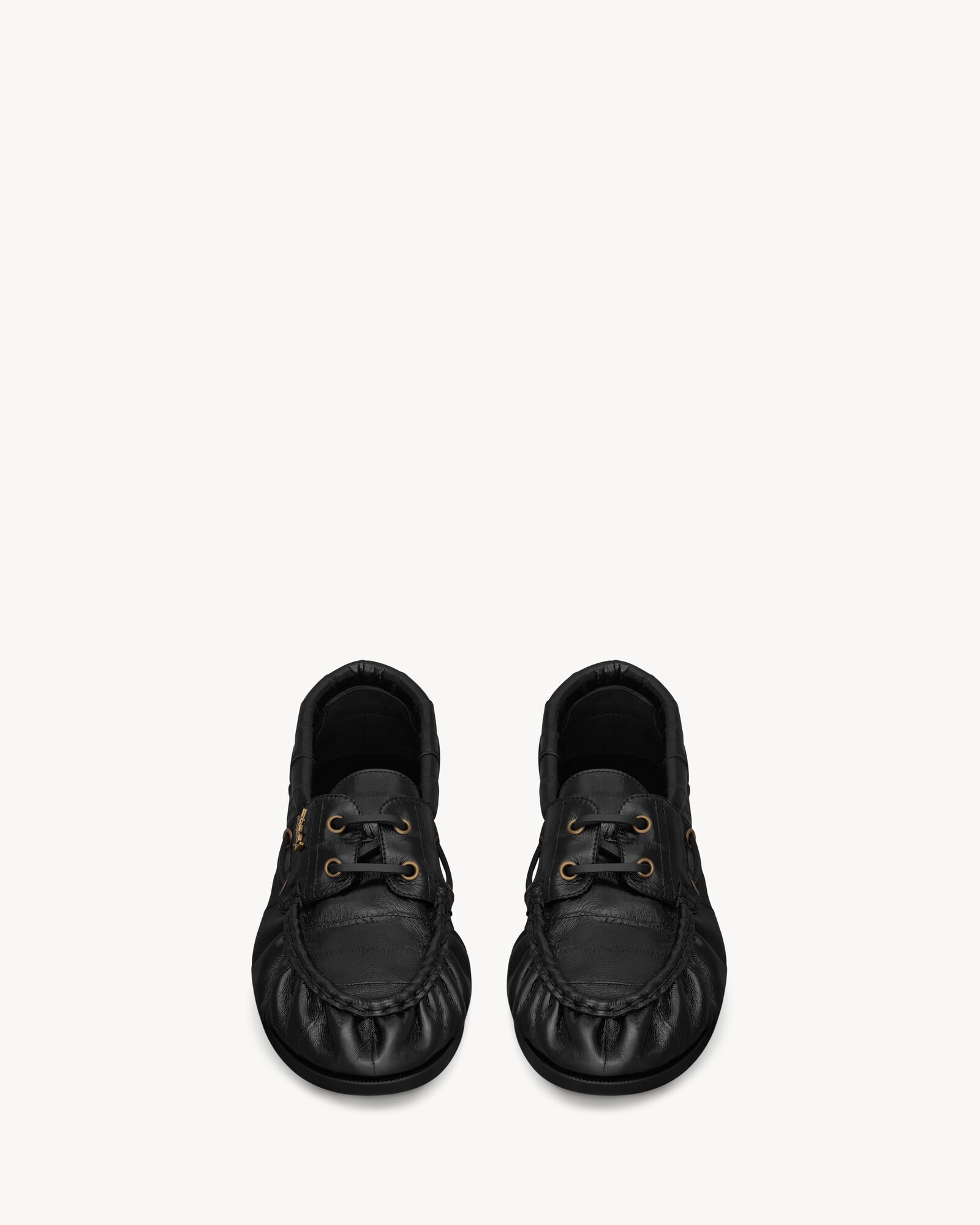 LE LOAFER BATEAU鳗鱼皮革船鞋