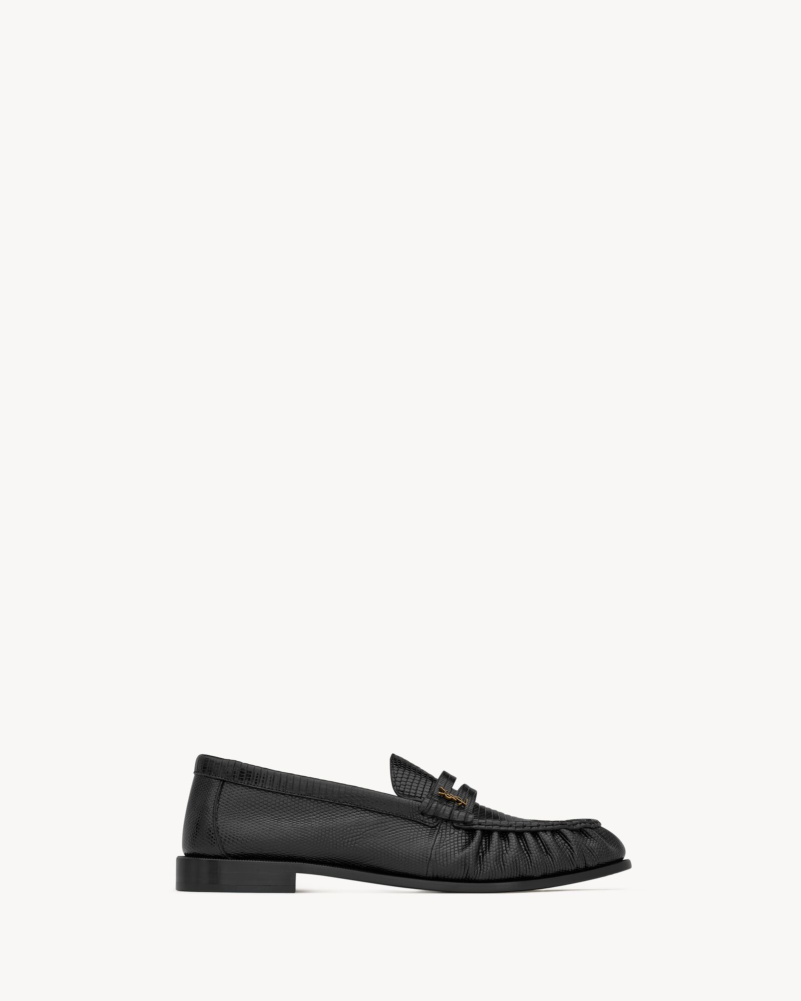 LE LOAFER柔软蜥蜴皮革乐福鞋