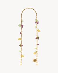 柠檬树脂吊坠链条