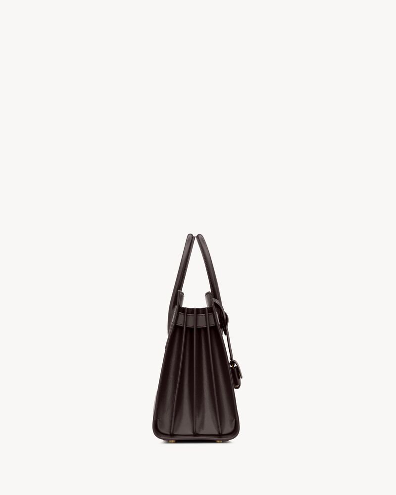 SAC DE JOUR小号光滑皮革手袋