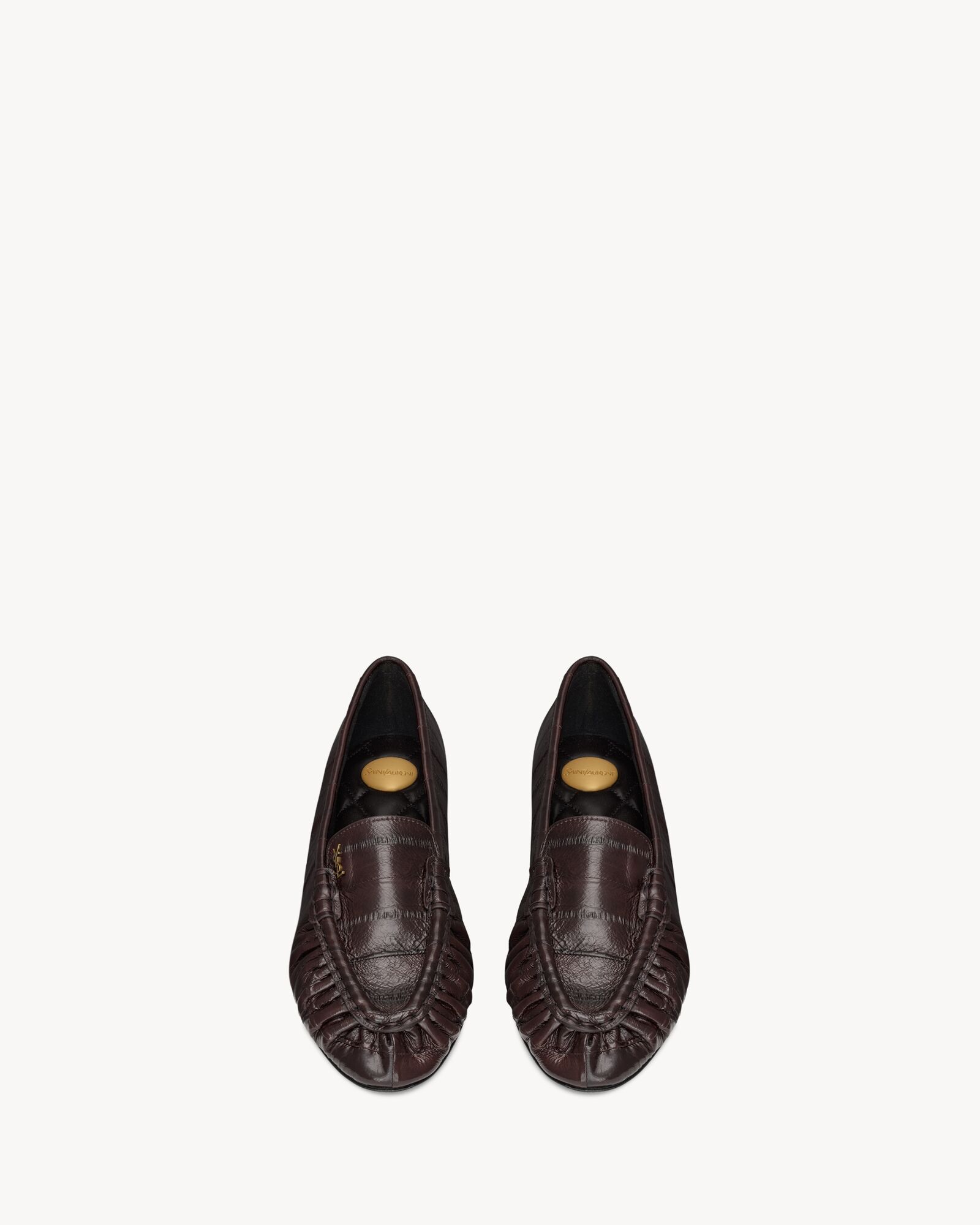 LOAFERINO鳗鱼皮革芭蕾舞鞋