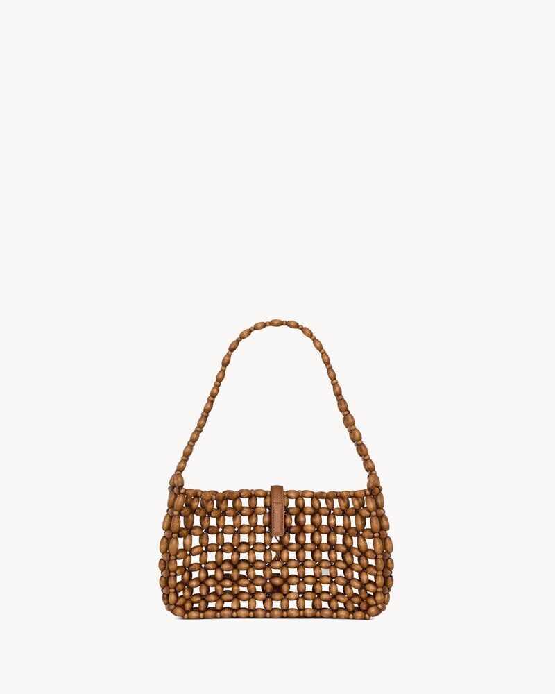 LE 5 À 7木质圆珠手袋