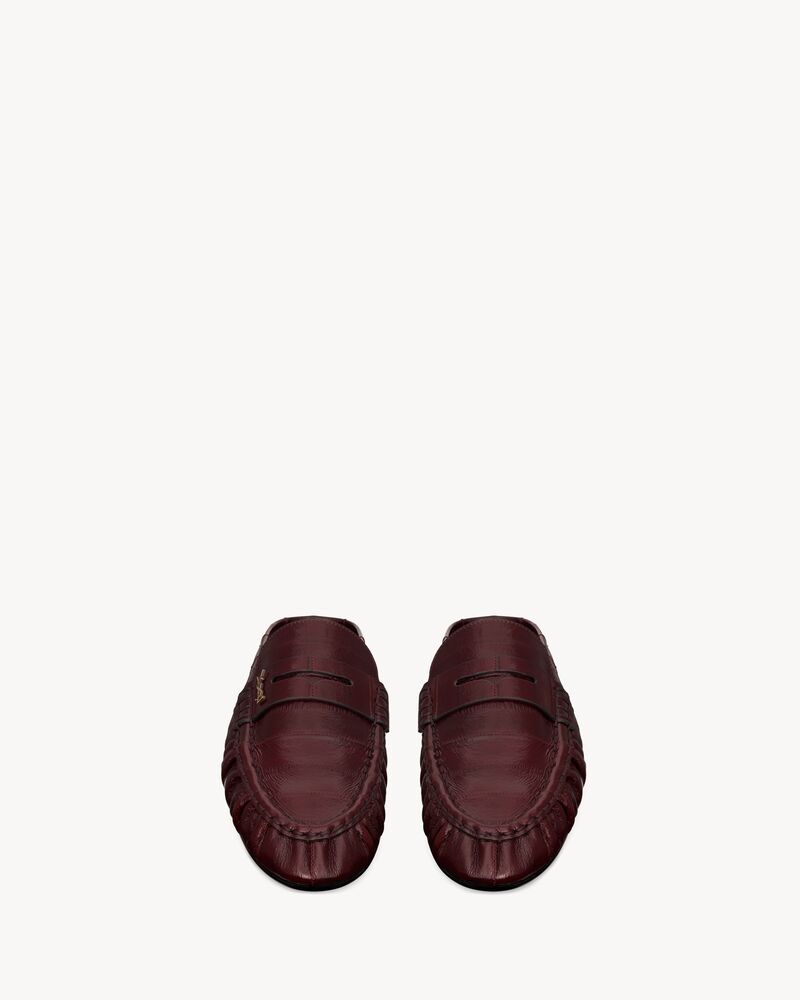 LE LOAFER鳗鱼皮穆勒鞋
