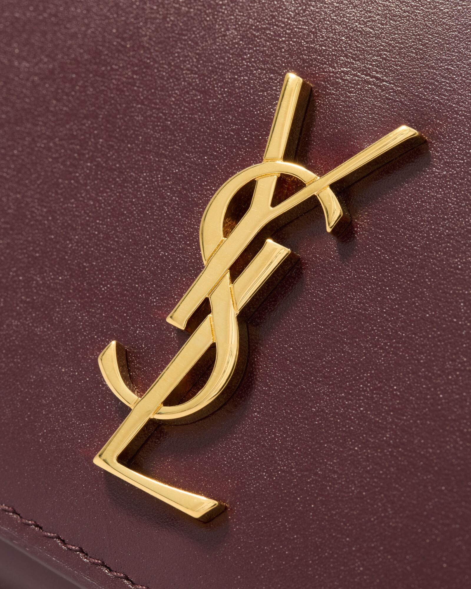 CASSANDRE SAINT LAURENT光滑皮革手机包