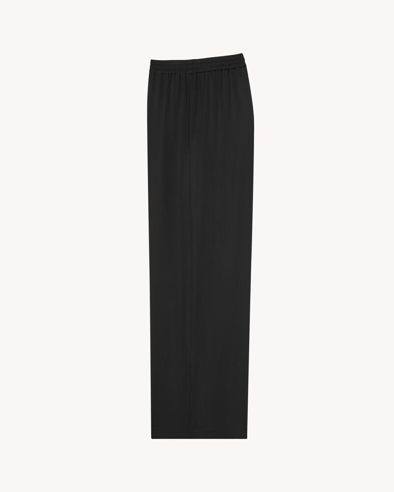 桑蚕丝缎面长裤