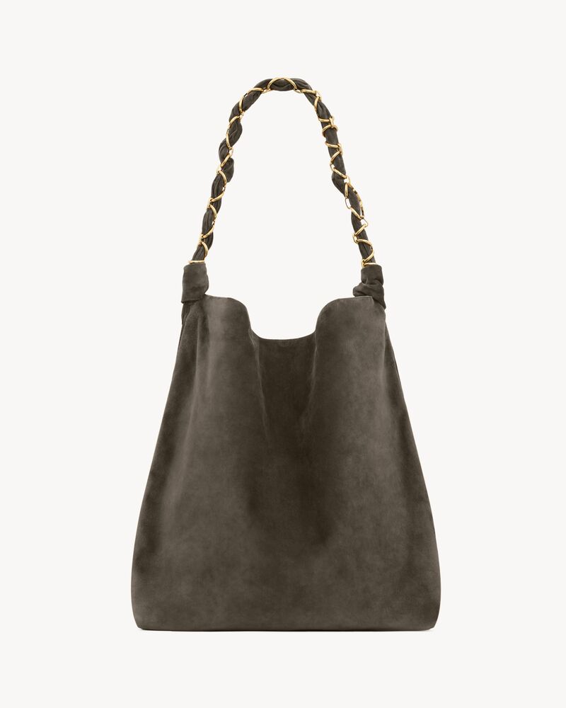 AMALIA绒面革手袋