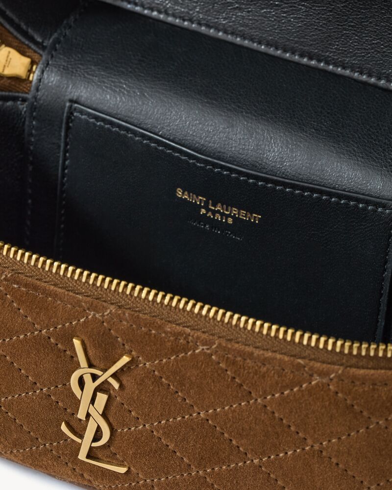 GABY VANITY 绒面革化妆包