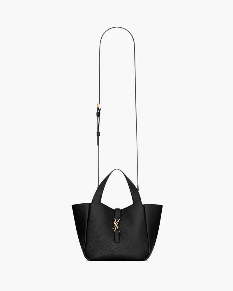 LE 5 À 7 BABY BEA粒面皮革手袋