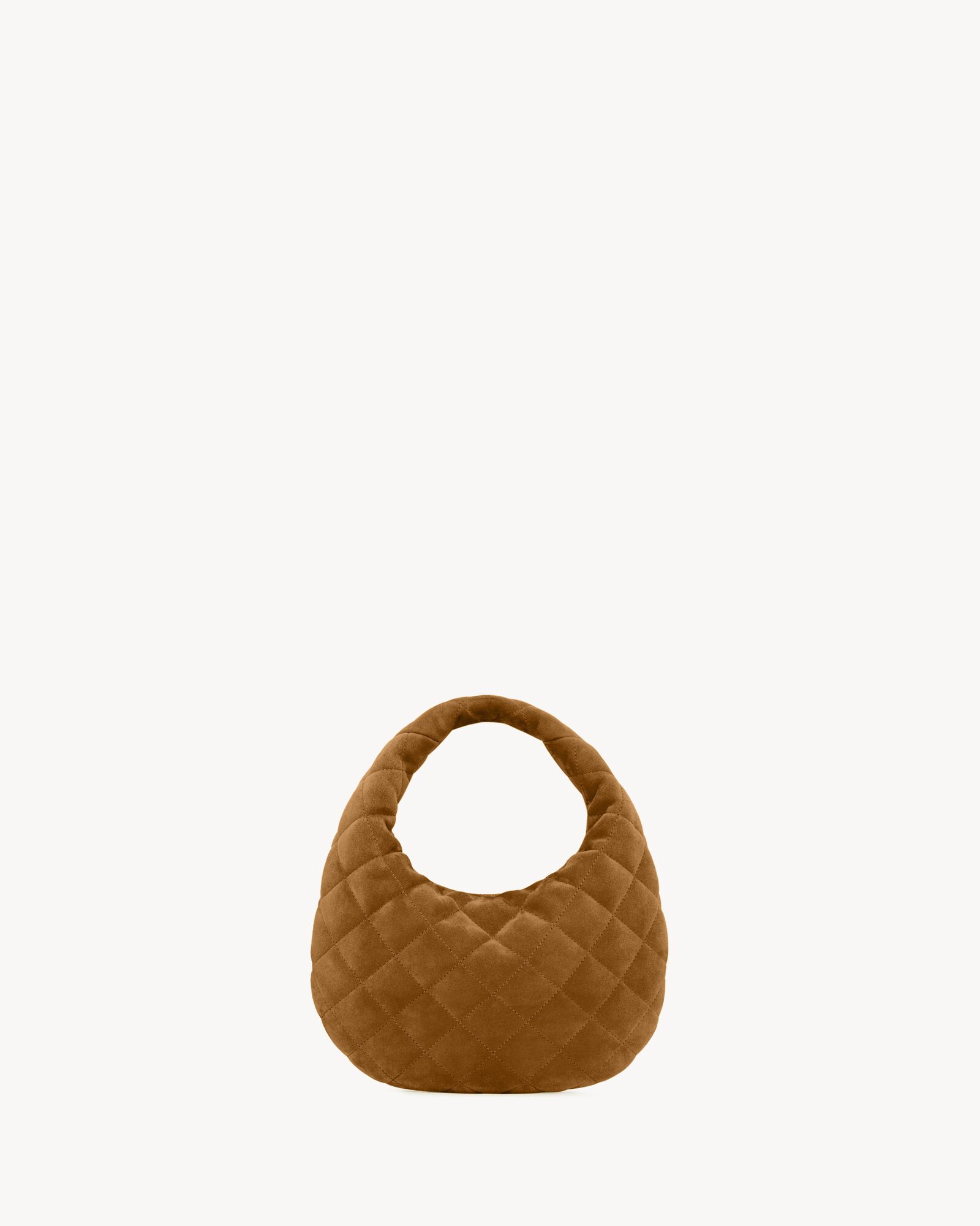 ICARINO绗缝绒面革手袋
