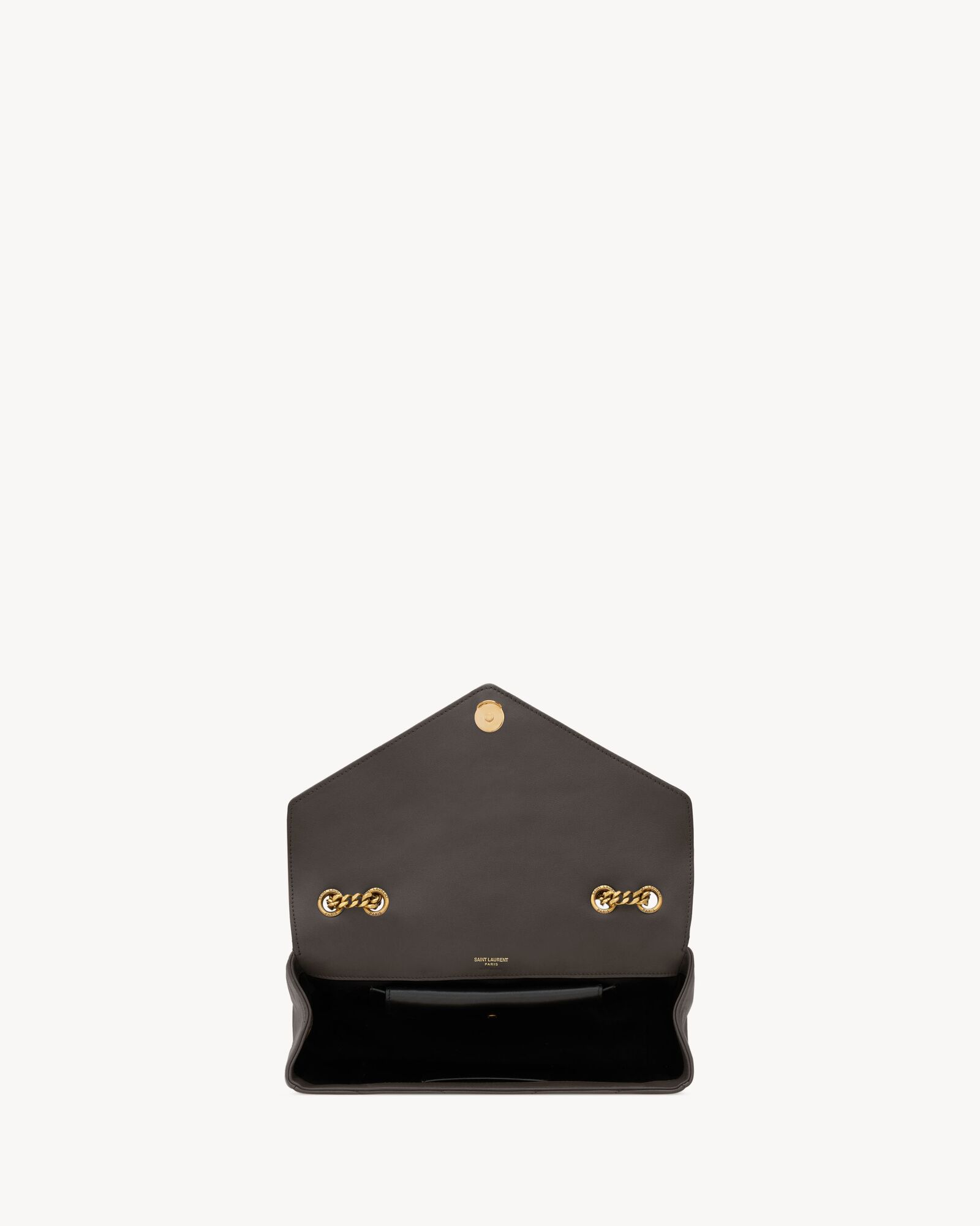 LOULOU中号绗缝小羊皮手袋