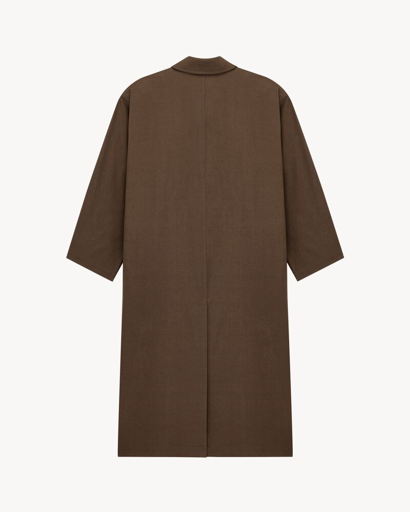 拒水棉和桑蚕丝风衣