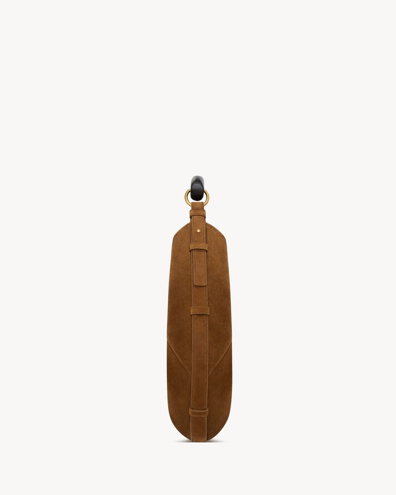 MOMBASA中号绒面革手袋