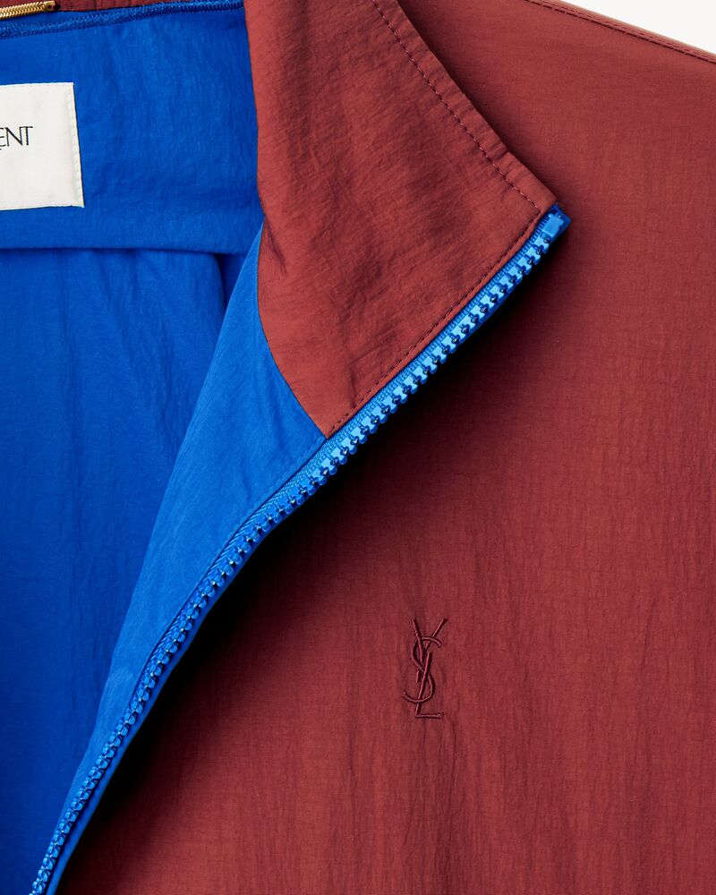 LE CASSANDRE短款聚酰胺纤维罗缎风衣