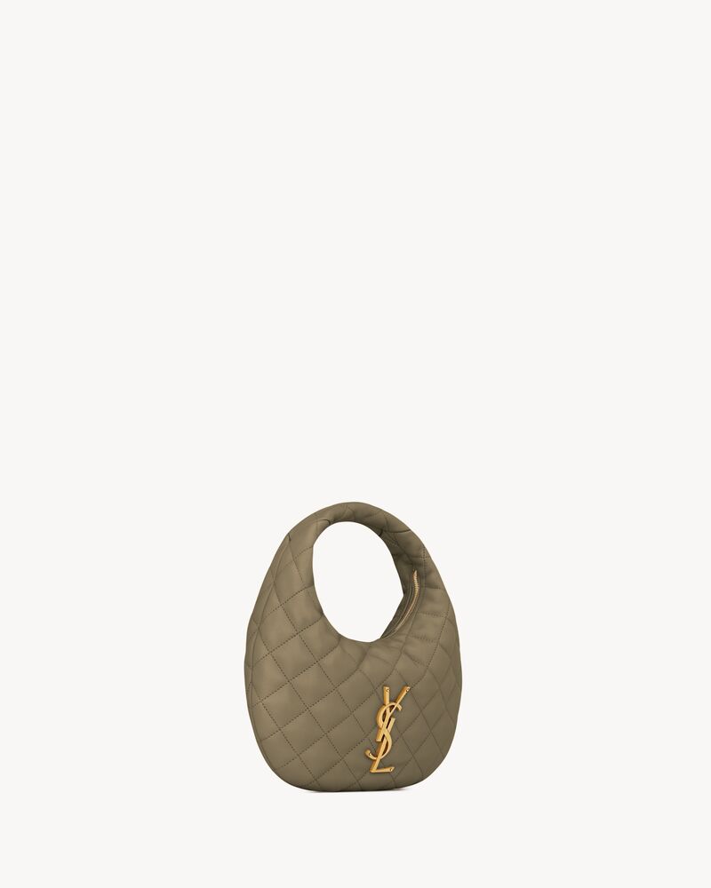 ICARINO绗缝纳帕皮革手袋