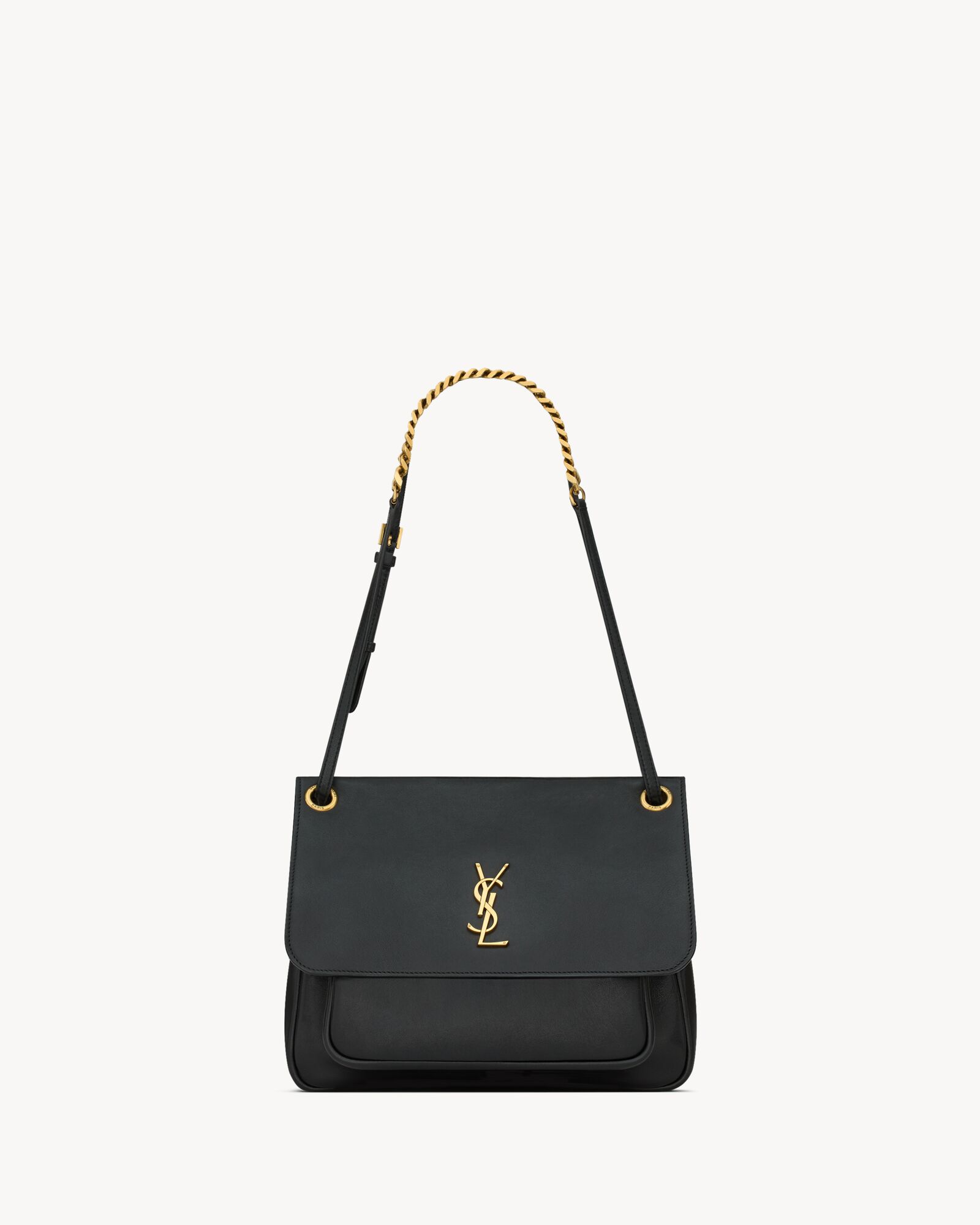 NIKI柔软中号羊皮革手袋