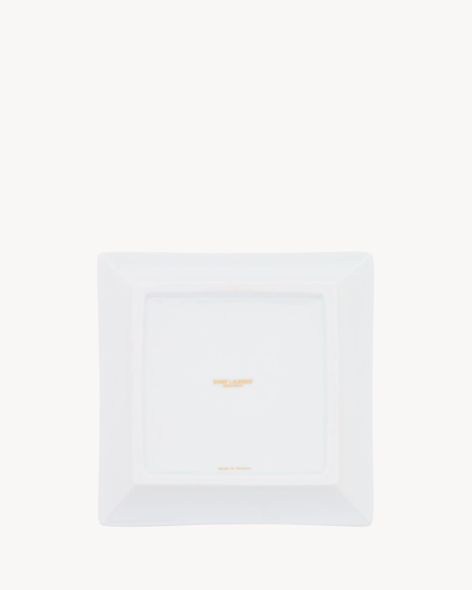 白色小号SAINT LAURENT NEW YORK置物盘