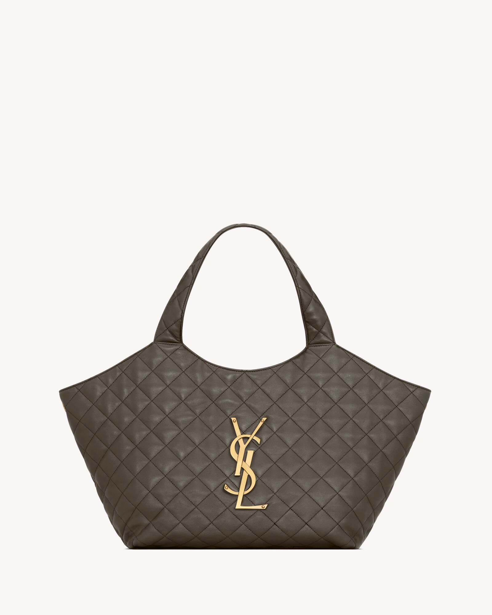 ICARE中号绗缝纳帕皮革手袋