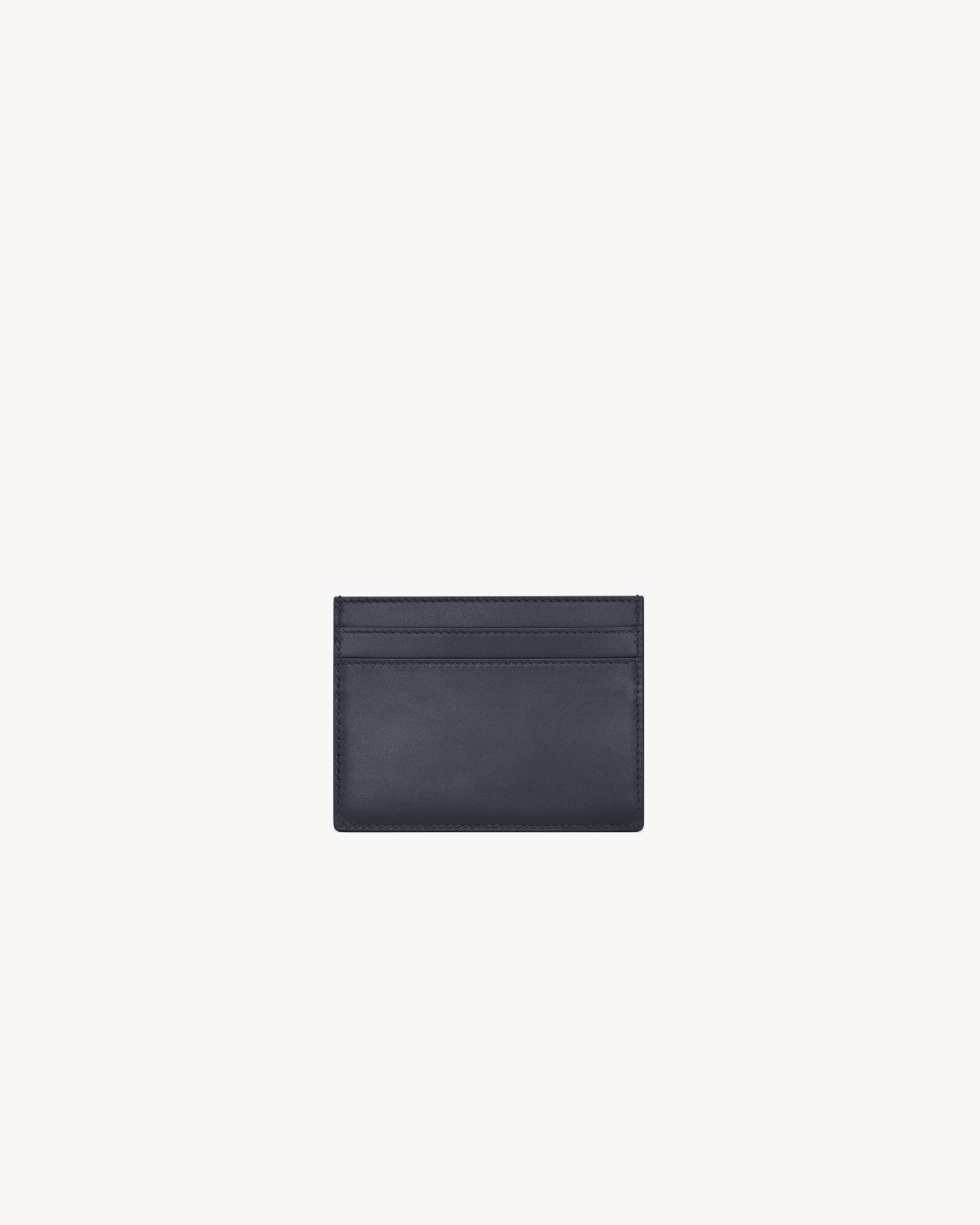 SAINT LAURENT PARIS光滑皮革卡包