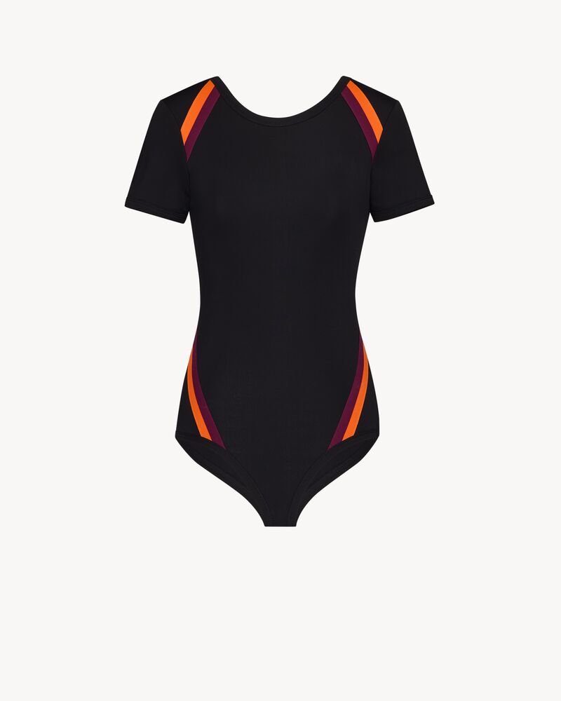 单肩针织连身衣