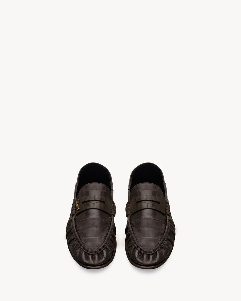 LE LOAFER可折叠鳗鱼皮乐福鞋