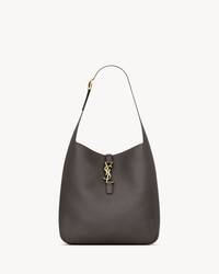 LE 5 À 7大号柔软粒面皮革手袋