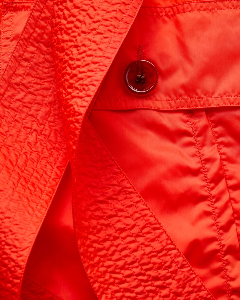 聚酰胺纽扣背面连衣裙