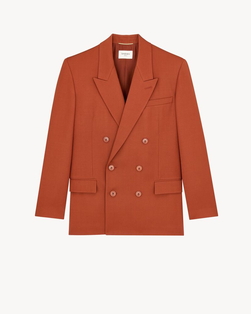 羊毛华达呢夹克