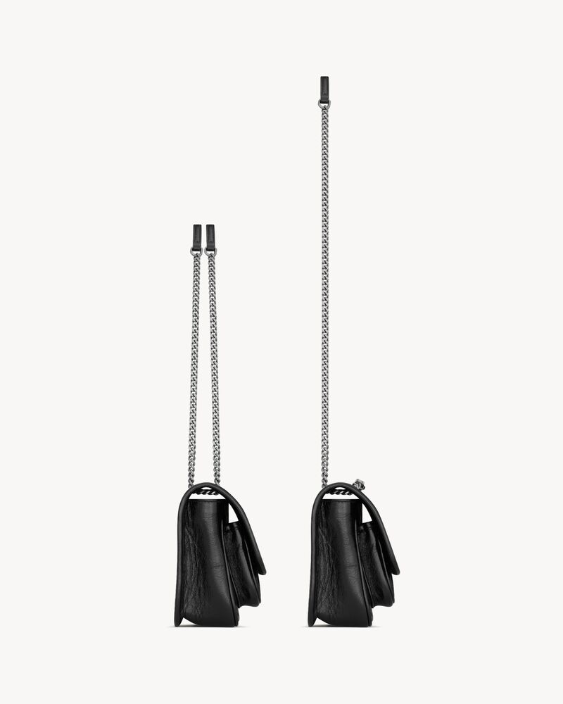 NIKI baby号复古皮革手袋