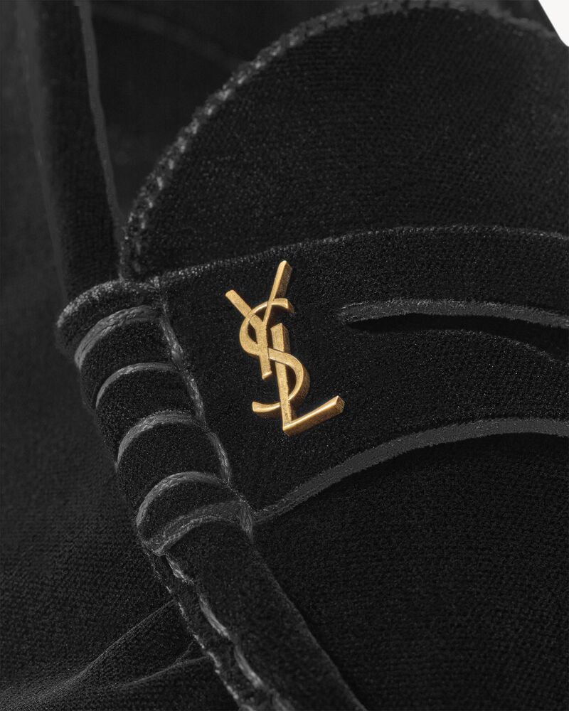 LE LOAFER柔软丝绒乐福鞋