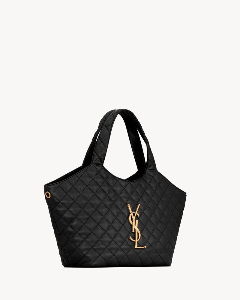 ICARE中号绗缝纳帕皮革手袋