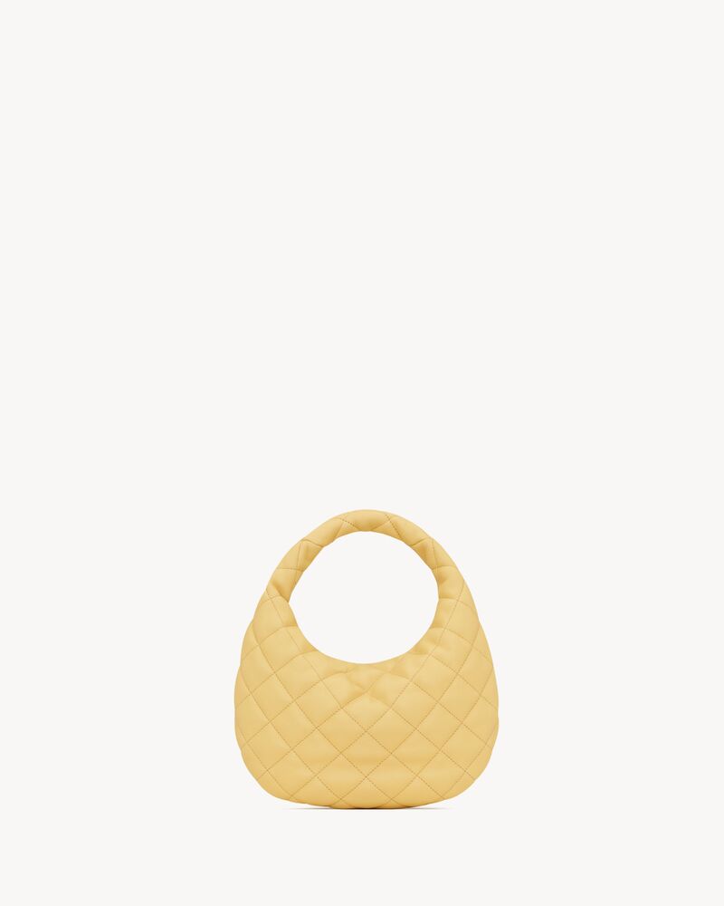 ICARINO绗缝纳帕皮革手袋