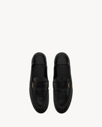 LE LOAFER可折叠光滑皮革乐福鞋