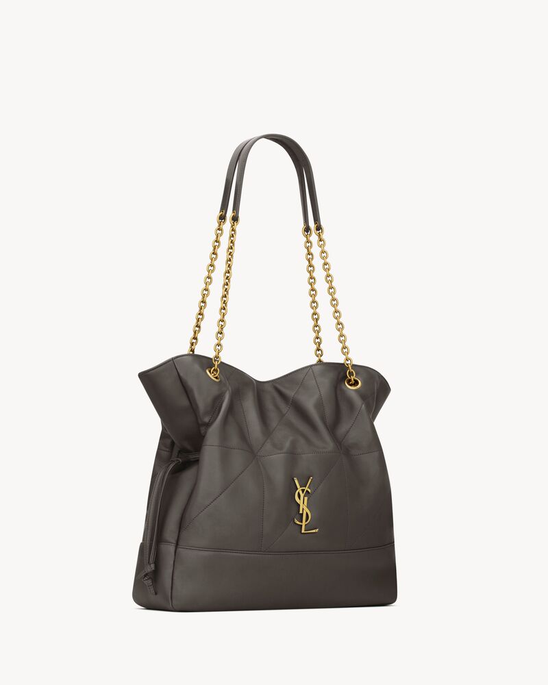 都市灰JAMIE SHOPPING羊皮革托特包