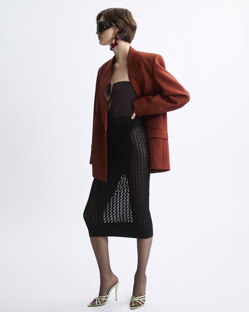 羊毛华达呢夹克