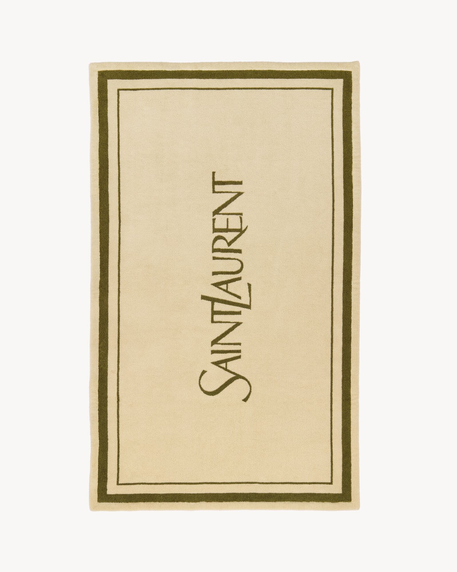 SAINT LAURENT毛巾