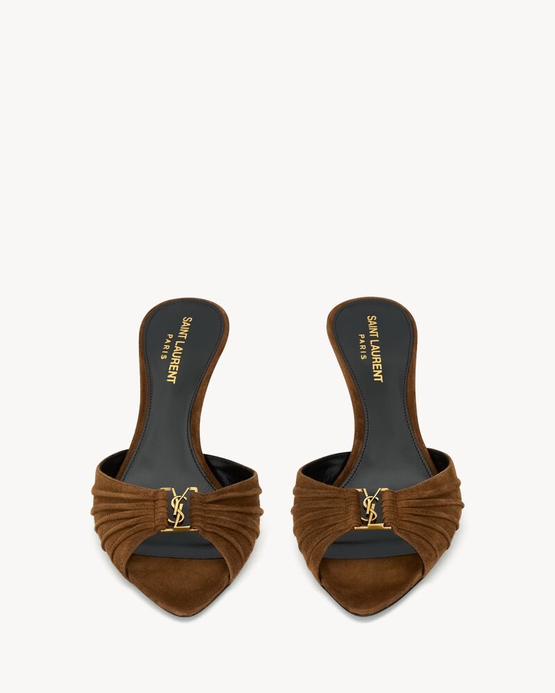 BABYLONE绒面革穆勒鞋