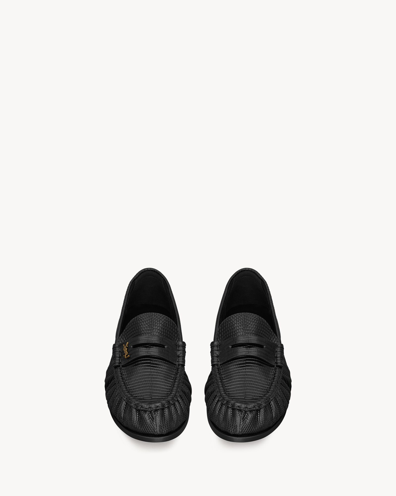 LE LOAFER柔软蜥蜴皮革乐福鞋