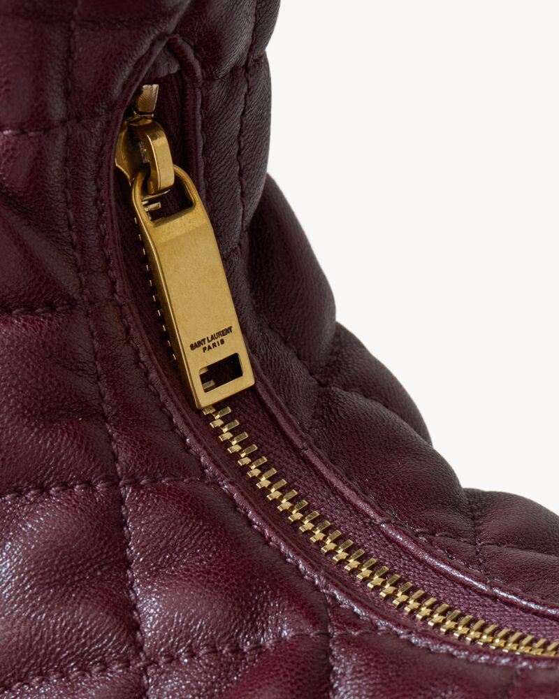 ICARINO绗缝纳帕皮革迷你手袋