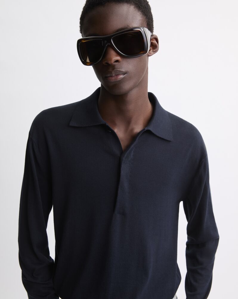 桑蚕丝和针织棉POLO衫