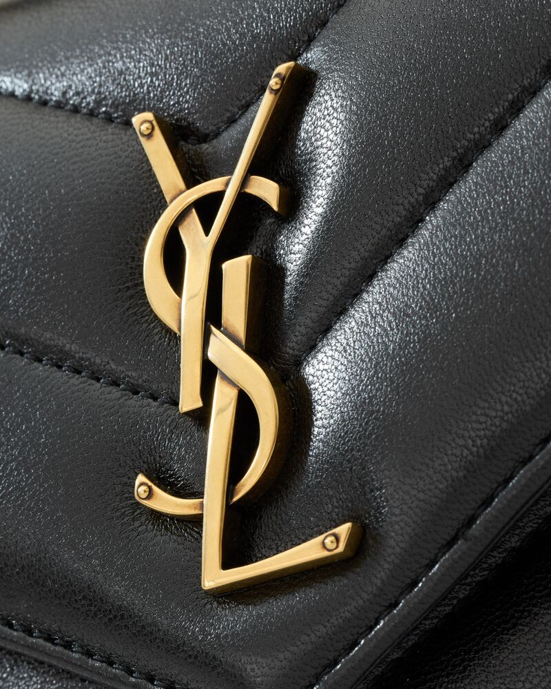 LOULOU绗缝羊皮革手提包