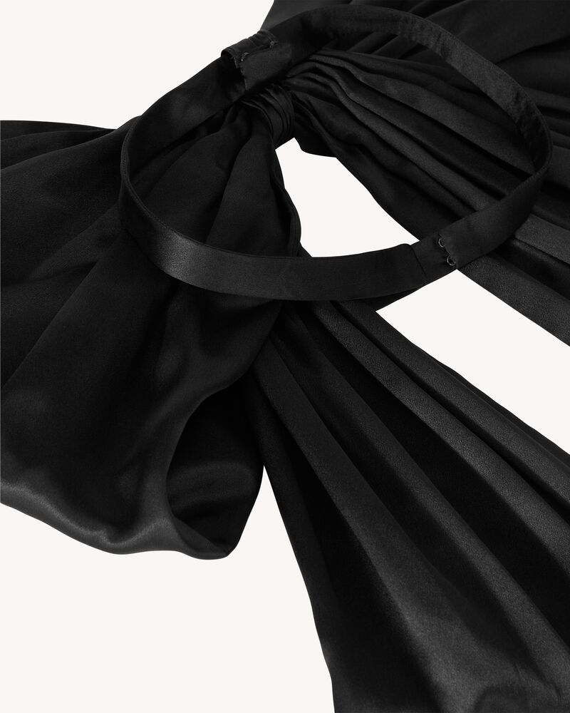 桑蚕丝平纹绉缎蕾丝连衫裤