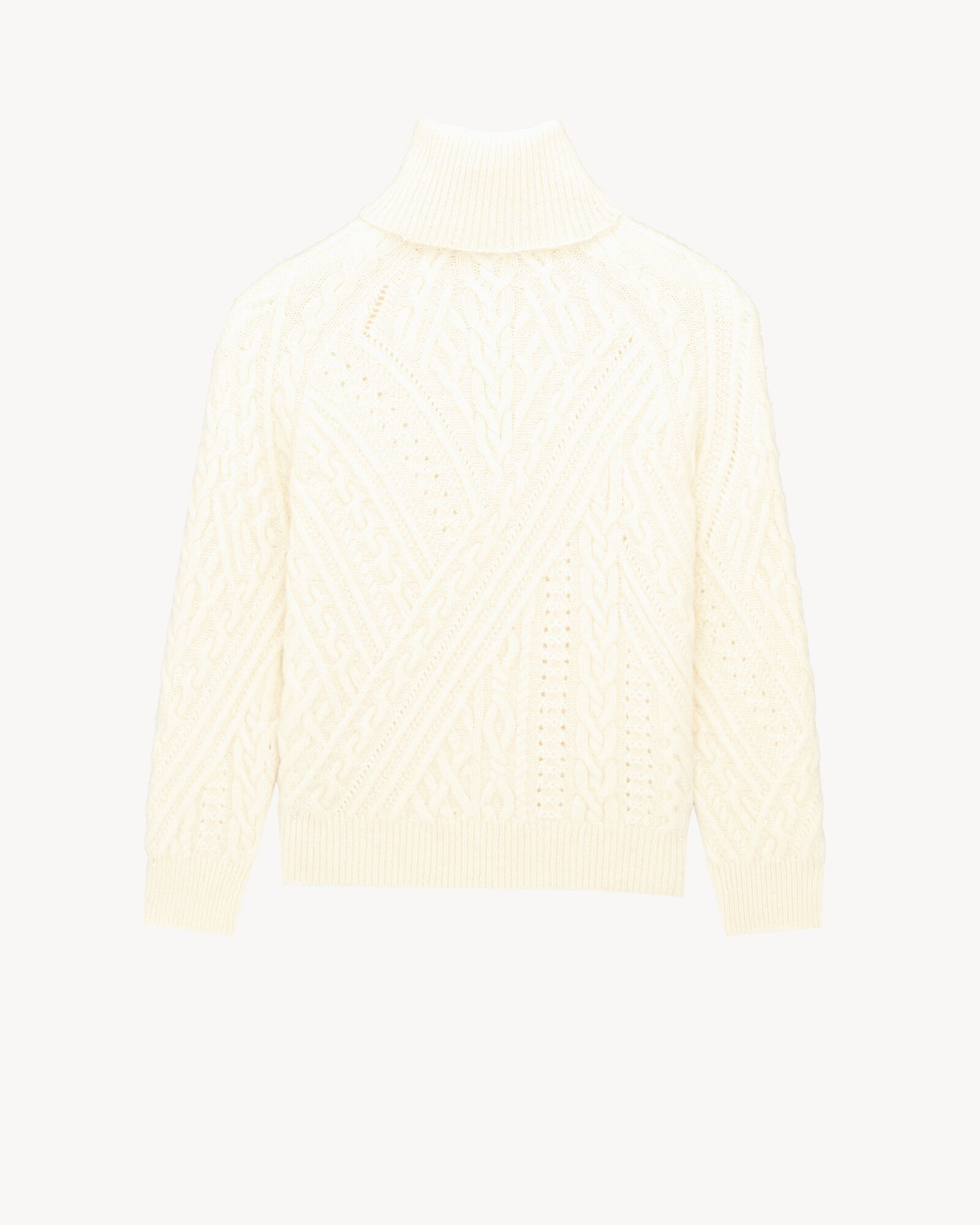 羊毛高领毛衫