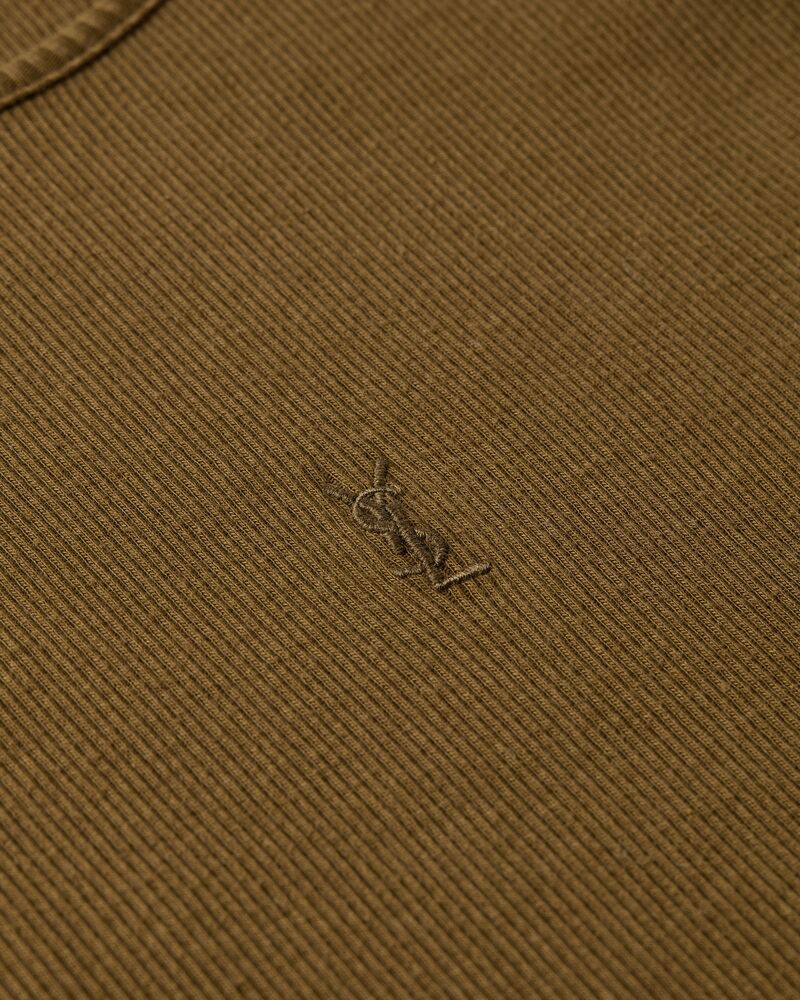 LE CASSANDRE平纹针织罗纹棉质背心