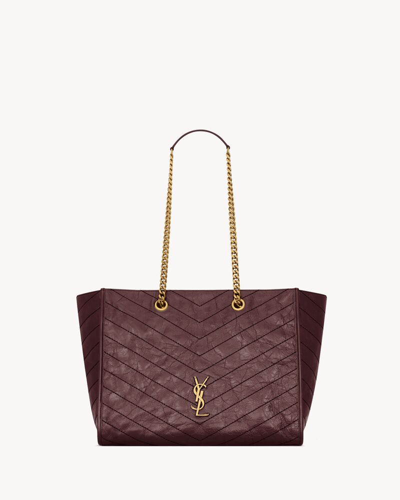 NIKI复古皮革购物袋