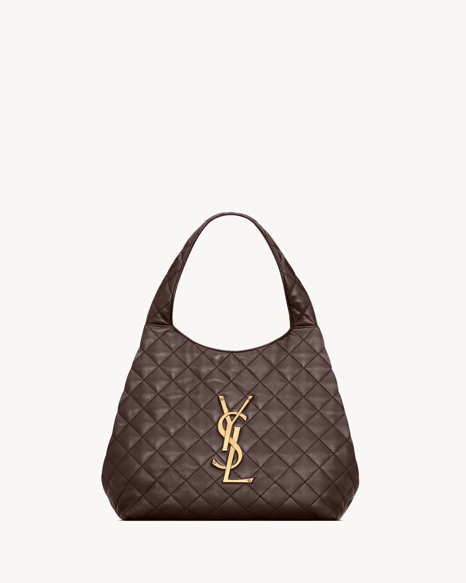 ICARE中号绗缝羊皮革手袋