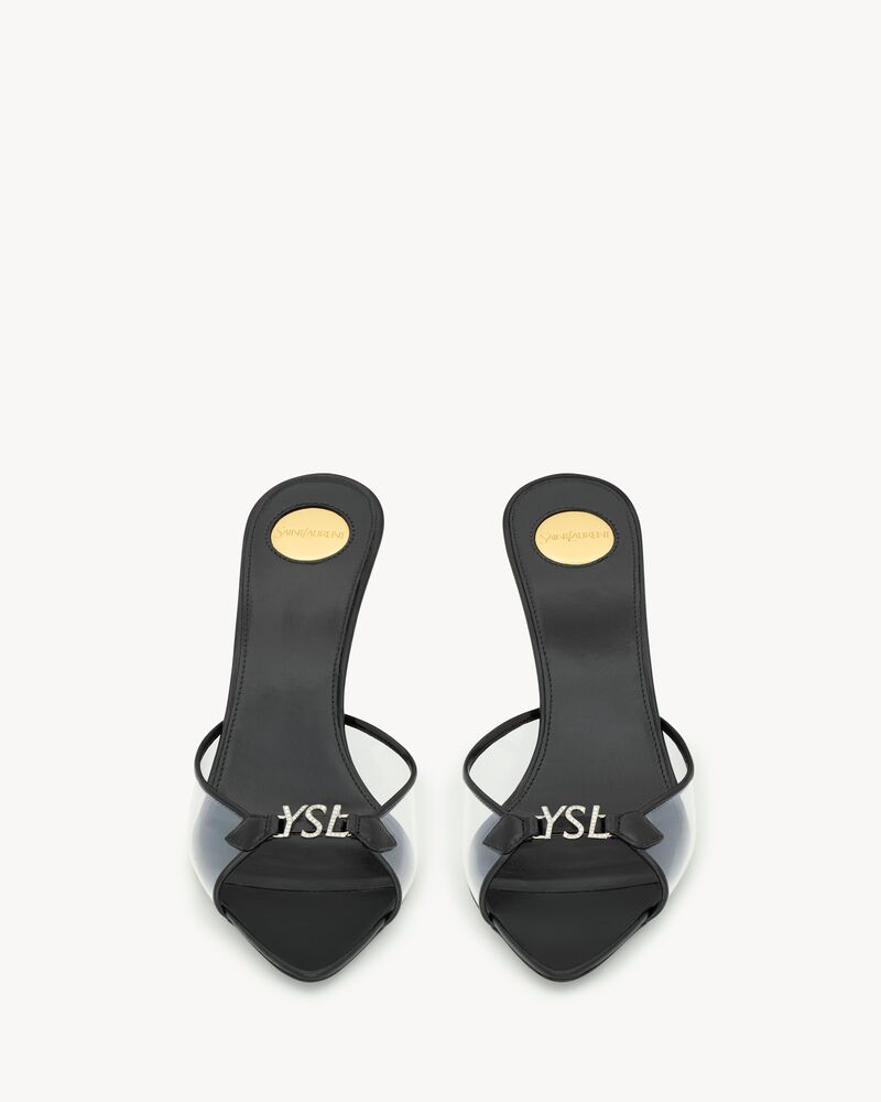 JERRY TPU和仿水晶穆勒鞋