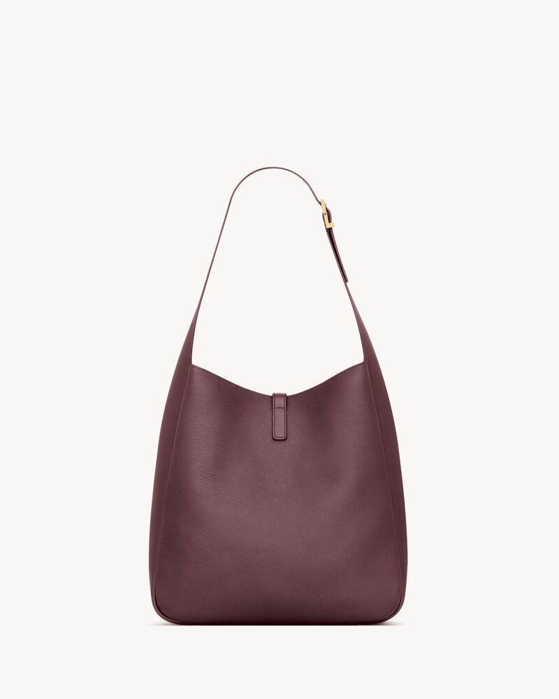 LE 5 À 7大号柔软粒面皮革手袋