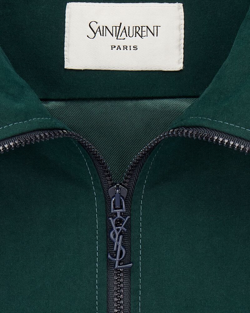 LE CASSANDRE半拉链棉质帆布夹克